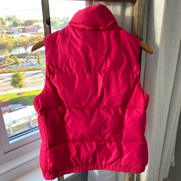 Vintage Hollister Hot Pink Puffer Vest - Picture 7 of 8
